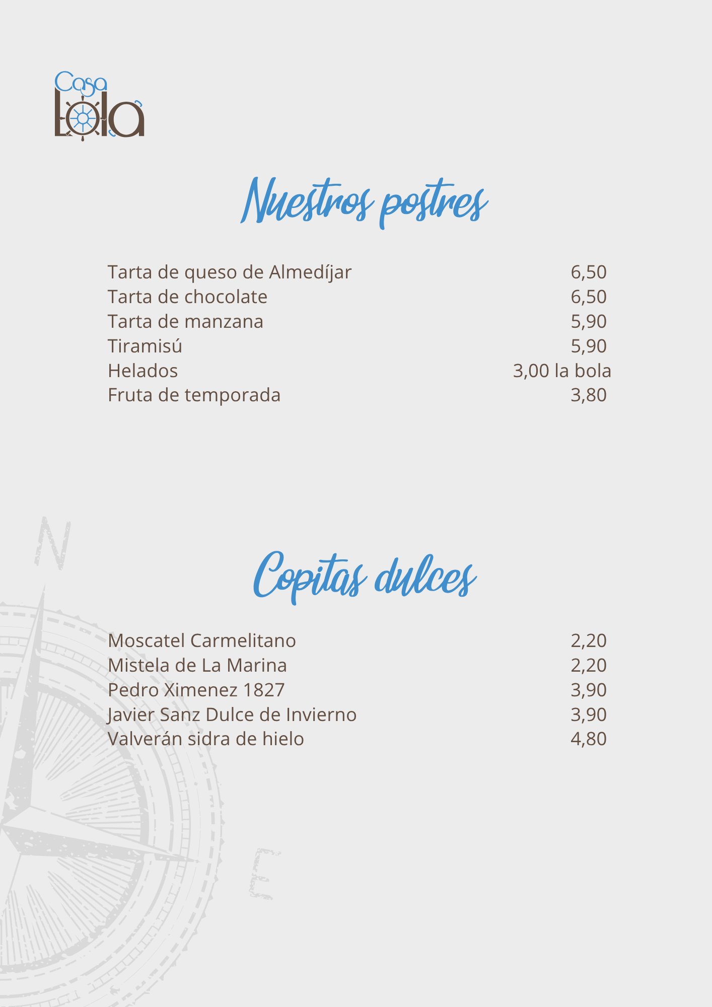 Carta Multimedia Casa Lola