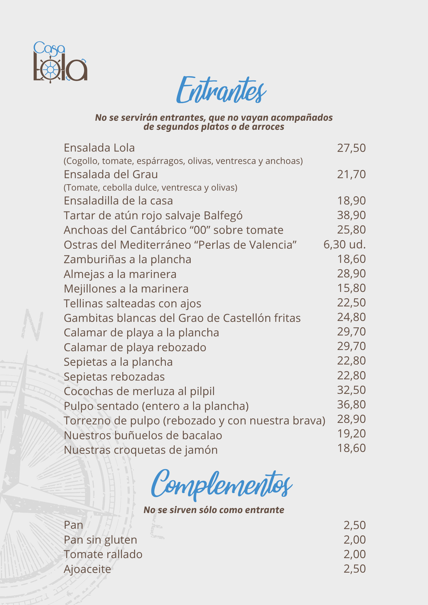 Carta Casa Lola ES Carta Multimedia (A4) 2026-27