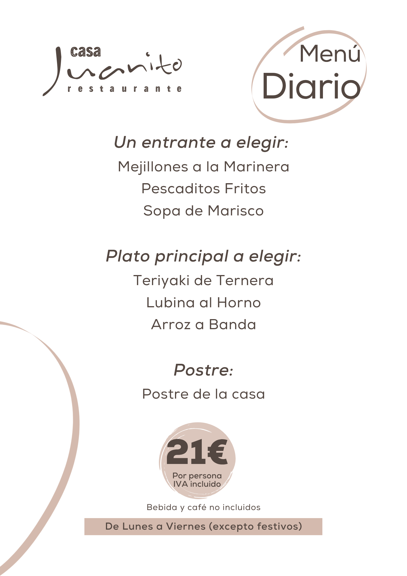 Carta Casa Juanito